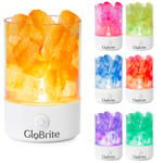 GloBrite Colour Changing Himalyan Salt Lamp, Colour Changing Crystal Rock Salt Touch Light