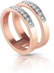 GUESS Love Knot ring UBR78008 Rose Gold