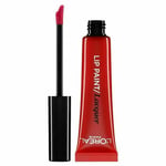 L'oreal Infallible Lip Paint Liquid Lipstick 105 Red Fiction (hot Red)