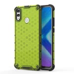 LLLi Mobile Accessories for HUAWEI Shockproof Honeycomb PC + TPU Case for Huawei Honor 8X(Black) (Color : Green)