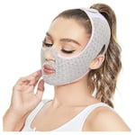 Skönhetsskulpterande sovmask, V-line ansiktslyftande mask, hakrem, ansiktslyftande bälte, hudstramande, skönhetshalsmasker - ya-I lager