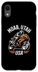 Coque pour iPhone XR Moab Utah USA Sport Bike Moto Design