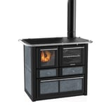 LINCAR Gaia 149 La Vl Poêle à Bois Avec Four Couleur Ollaire 7.36 Kw Chaud 166 M