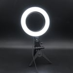 6 " Led Ring Light Lamp Selfie Camera Live Dimmable Phone Studio A