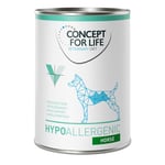 Concept for Life Veterinary Diet Hypoallergenic Horse - Ekonomipack: 24 x 400 g