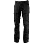 Lundhags Authentic II Ms Pant Short/Wide, vandringsbyxor, herr, svart