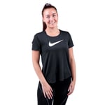 Nike Swoosh Run T-shirt Dam XS - Bekväm och stilren löpartröja för optimal prestanda