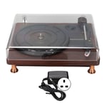 (UK Plug) Turntable Speaker Turntable With Dust Cover For Tablet