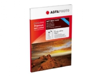 AgfaPhoto Premium - Matt - bestruket - vit - A4 (210 x 297 mm) - 130 g/m² - 50 ark box - fotopapper