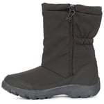 Trespass Lara II, Womens Snow Boots, Black (Black), 7 (40 EU)