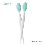 Face Clean Brush Massager Facial Cleansing Green