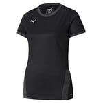 Puma Teamgoal 23 Jersey W T-Shirt Femme, Black-Asphalt, XS