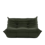 Ligne Roset - Togo Small Settee Kyoto Taupe Leather 5299 - Soffor - Textilmaterial/Skum