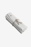Lovely Linen - Duk Classic Rund i manglat lin - Grå