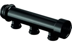 Uponor Aqua PLUS Fordeler PPM 1" 3 x 1/2, c/c 50 mm - 1087121