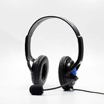 Portable Wired Gaming Headset with Microphone Volume Control Headphone 3.5mm Audio Jack For PS4 Online Game Playing Use
