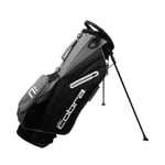 Cobra Signature Stand Bag: Bright White - Castlerock -  Black