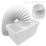 Tumble Dryer Condenser Box Kit for HOTPOINT 1.25m Vent Hose Condensing Set