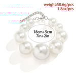 Pärlhalsband Örhänge Big Pearls Halsband ARMBAND ARMBAND Bracelet
