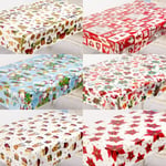 Christmas Disposable Tablecloth Waterproof Antifouling Holida Section F Red Fruit