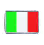 Italy Flag - Small Plastic Fridge Magnet