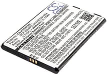 Kompatibelt med Kyocera DuraForce XD, 3.7V, 3020 mAh