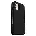 OtterBox Strada Via Case for iPhone 11, Shockproof, Drop Proof, Slim, Soft Touch Protective Folio Case with Card Holder, 2x Tested to Military Standard, Black