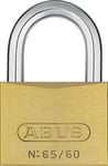 ABUS 08753 Brass Padlock with 601 Alike Keyed