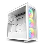 [Clearance] NZXT H7 Elite Edition ATX Mid Tower Case - White CM-H71EW-02 (2023)