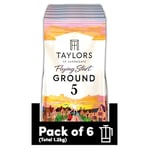 Taylors of Harrogate Flying Start Ground Coffee, 200 g (Pack of 6 - Total 1.2kg)