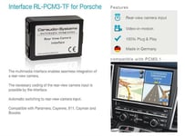 CarAudio-Systems CAS Ryggekamera interface Porsche alle m/PCM 3.1