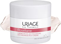 Uriage Roséliane Anti-Redness Rich Face Cream 50ml - Soothes, Hydrates,... 