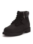 Timberland 6 Inch Premium Classic Older Unisex Boots - Black, Black, Size 12 Younger