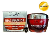 Olay Niacinamide + SPF30 Day Cream  Hydrate Renew Age Defy 50ml
