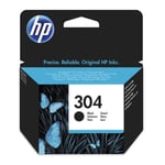 2x Original HP 304 Black Ink Cartridges For DeskJet 3733 Inkjet Printer