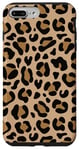 Coque pour iPhone 7 Plus/8 Plus Étui imprimé léopard cool et esthétique, cadeau pour garçons et filles