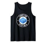 I Hope You Step On A Toy Brick Funny Parent Mom Dad Tank Top