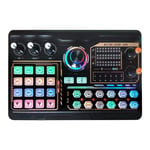 P300 Professional Podcast Live Sound Card for PC Smartphone Laptop Computer1660