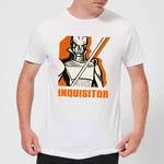 Star Wars Rebels Inquisitor Men's T-Shirt - White - XL