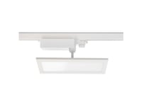 Deko Light Panel Track Högspänningsskena Led-Lampa För Infälld Belysning 20 W Eek: E (A - G) Led (Rgb) Trafikvit (Ral 9016)