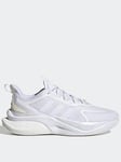 adidas Sportswear Men's Alphaboost Trainers - White, White, Size 9, Men