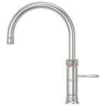 Quooker PRO3 CLASSIC FUSION ROUND SS 3CFRRVS Classic Round Fusion 3-in-1 Boiling Water Tap - STAINLESS STEEL