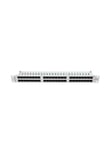 Lanberg PPU6-1048-S 48-Port Patch Panel 1U 19" Cat6 Grey RAL7035