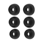 6x Memory Foam EarBuds Replacement Compatible with Jabra Elite 75t 65t Black