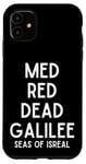 Coque pour iPhone 11 Med Red Dead Galilee Sea Israël