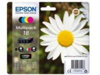 Epson 18 Multipack - 4-pack - svart, gul, cyan, magenta - original - blister - bläckpatron - för Expression Home XP-212, 215, 225, 312, 315, 322, 325, 412, 415, 422, 425