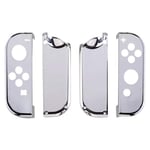 Housing shell for Nintendo Switch Joy-Con controllers replacement - Chrome Silver | ZedLabz