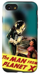 Coque pour iPhone SE (2020) / 7 / 8 Science-fiction vintage The Man from Planet X Alien