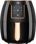 YENSONG Family Air Fryer 5.5Litre,Digital Onetouch Screen with 8 Control,Oil Air