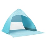 Beach Tent Pop Up Camping Garden Foldable Bag Shade Sun Automatic Protection UK